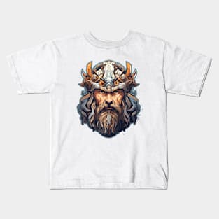 Viking Legend Warrior Survivor Fighter Kids T-Shirt